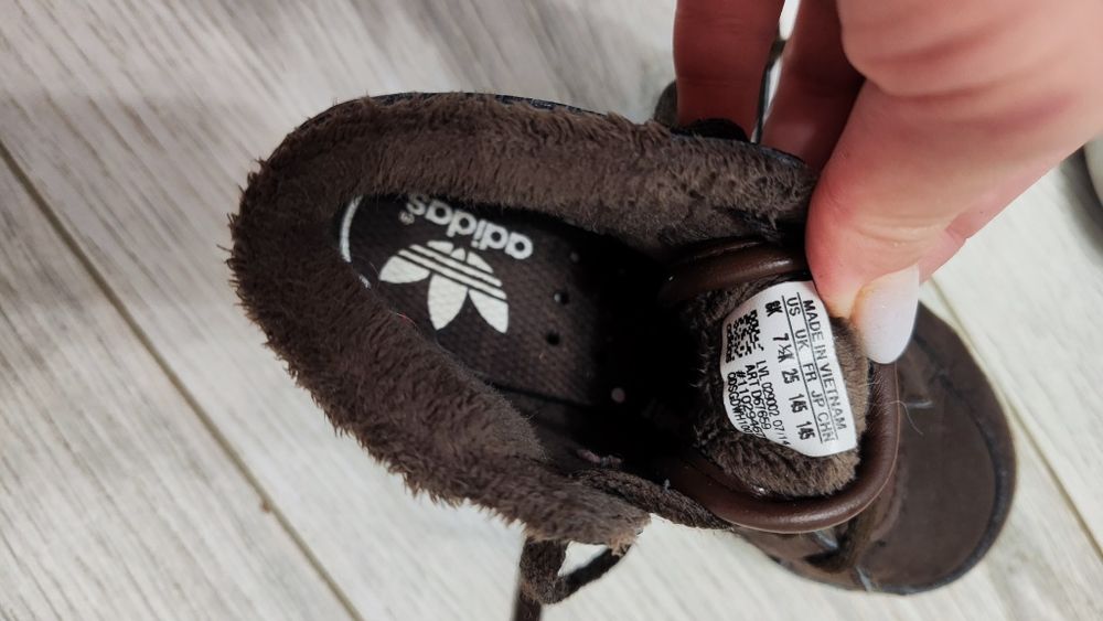 Кеды утепленные adidas original