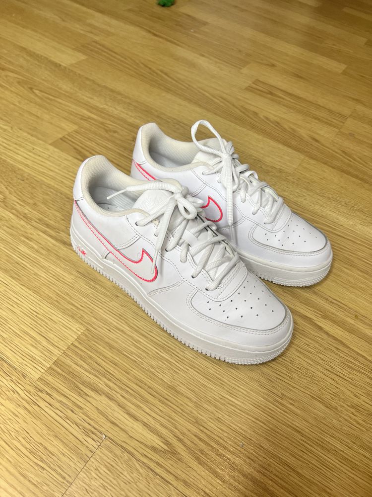 кроссовки кожа натуральная Nike Air Force 1 оригинал размер 38 24  см