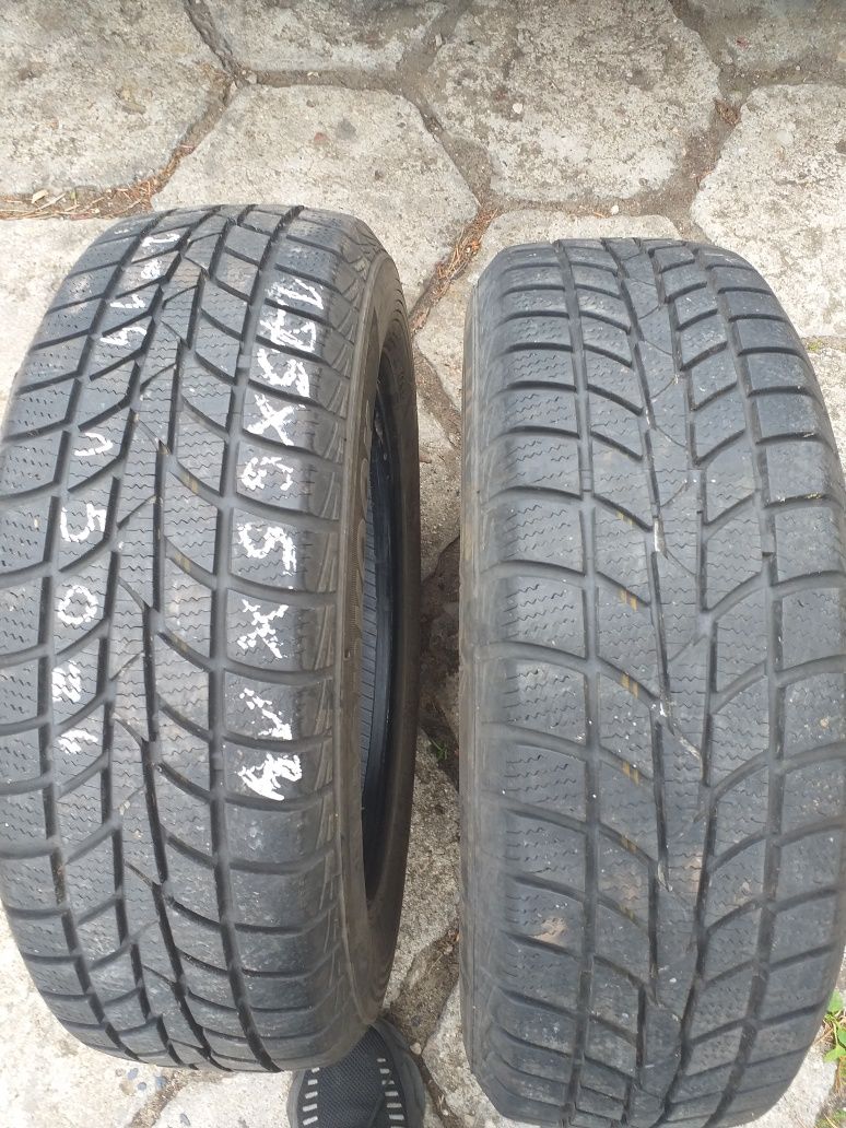 opony zima 175x65x14 HANKOOK 2szt 150zł