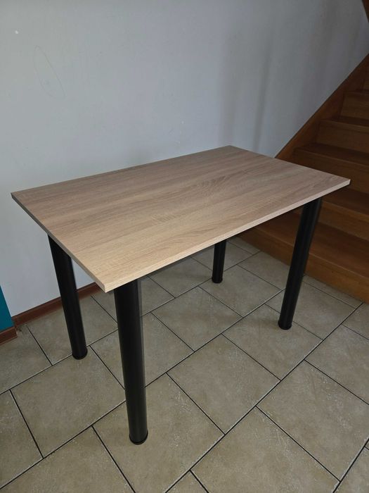 Nowy stół kuchenny 60x100 cm - Dąb Sonoma