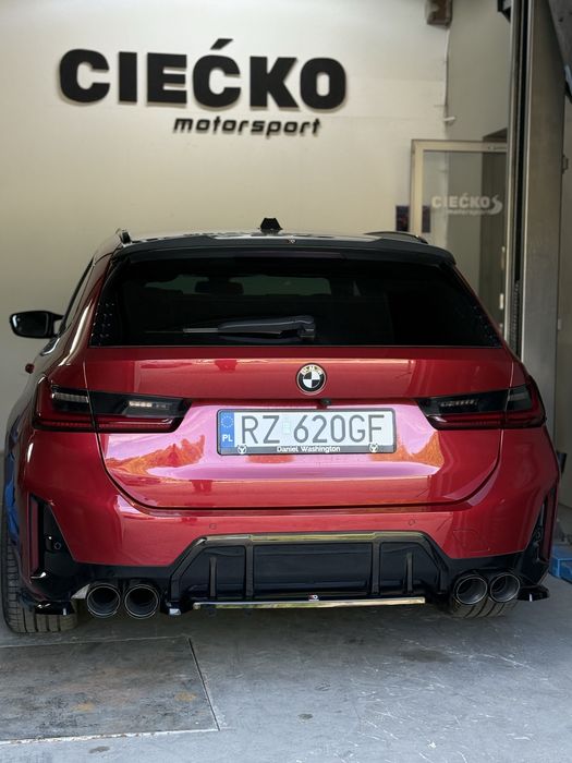 Końcówki układu wydechowego Carbon BMW G20 b58 p&p