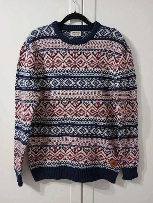 Jack &Jones sweter wełniany L