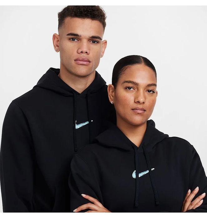 Оригінал. Худі Nike Sportswear Club Black HQ2635-010. Найк балахон.