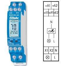 Eltako EUD12D-UC Cyfrowy ściemniacz uniwersalny