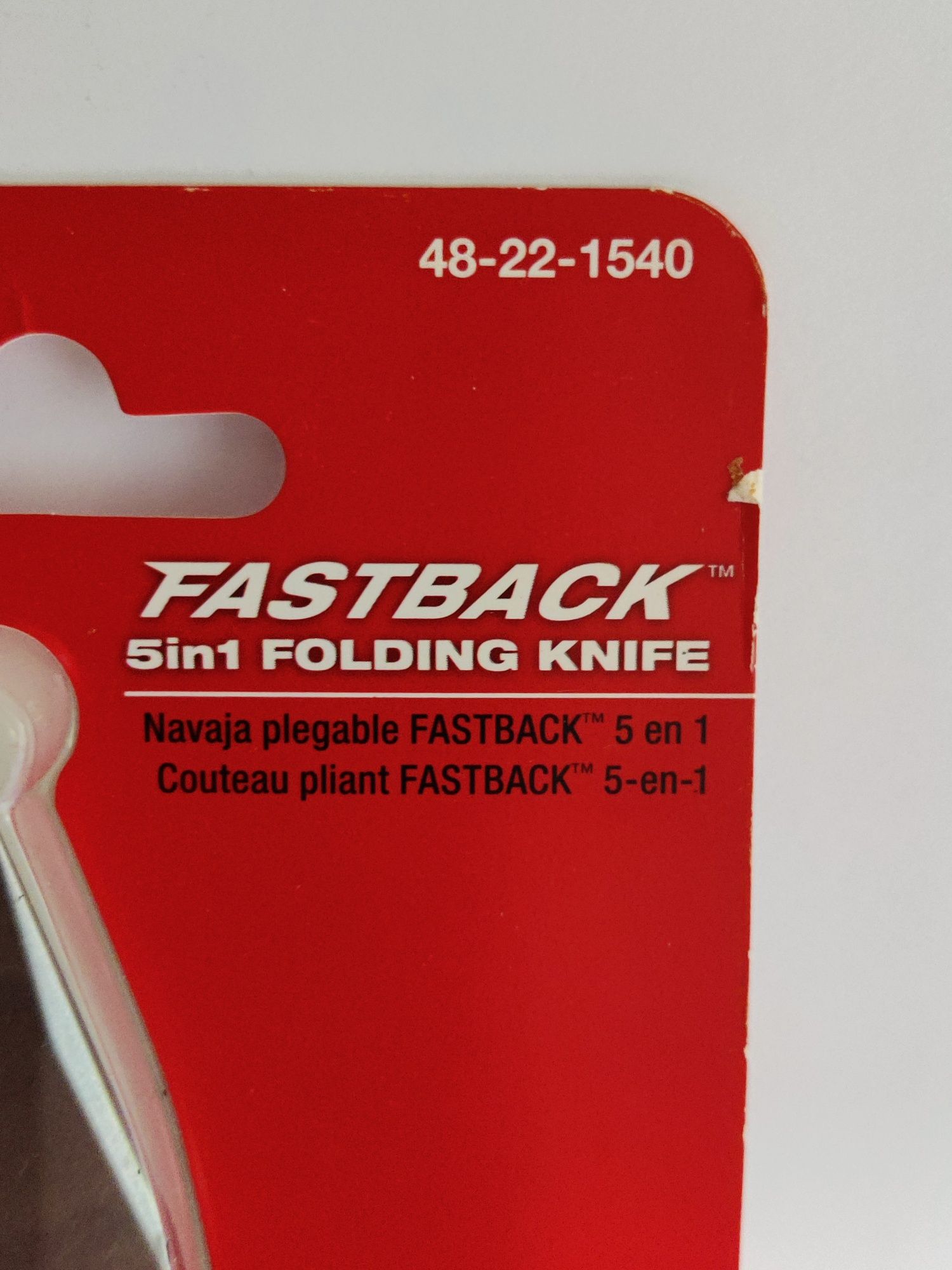 Milwaukee Fastback 48-22-1540 5 в 1 складной нож ніж Оригінал США