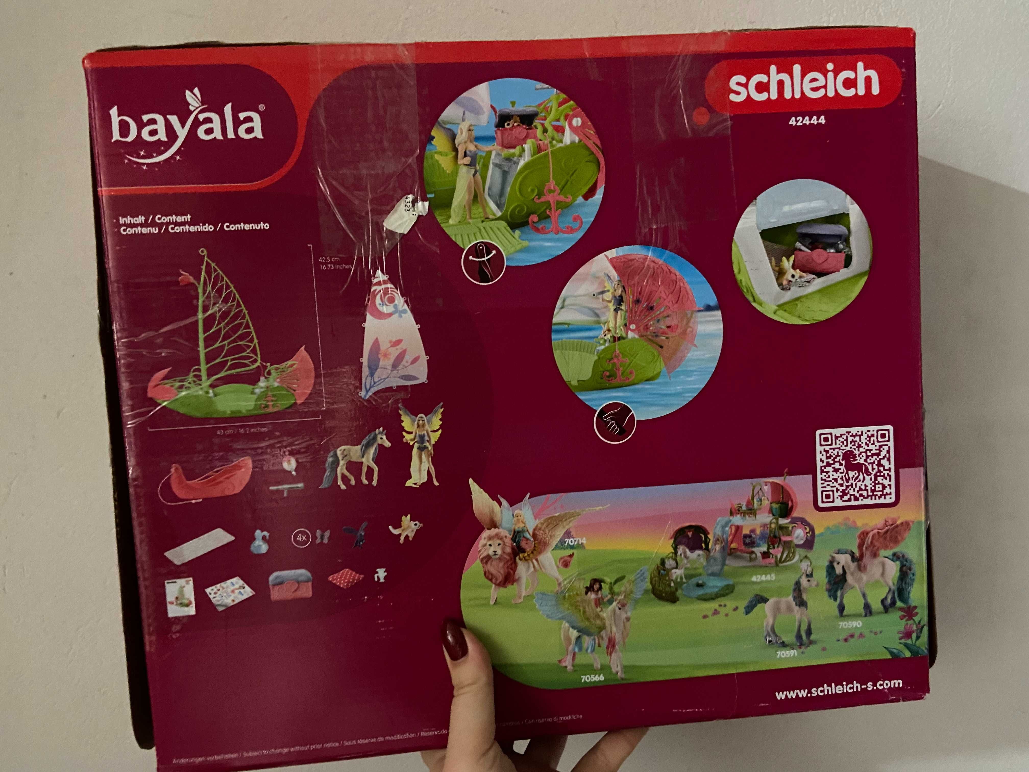 Schleich 42444 Seras magiczna łódź kwiatowa