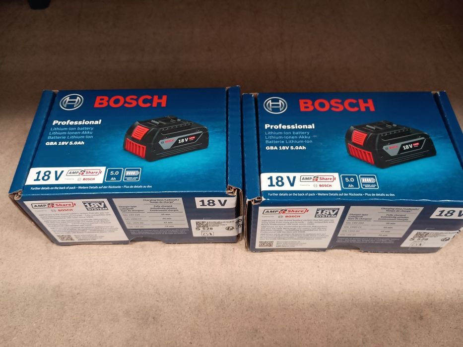 Akumulatory Bosch 18v 5Ah
