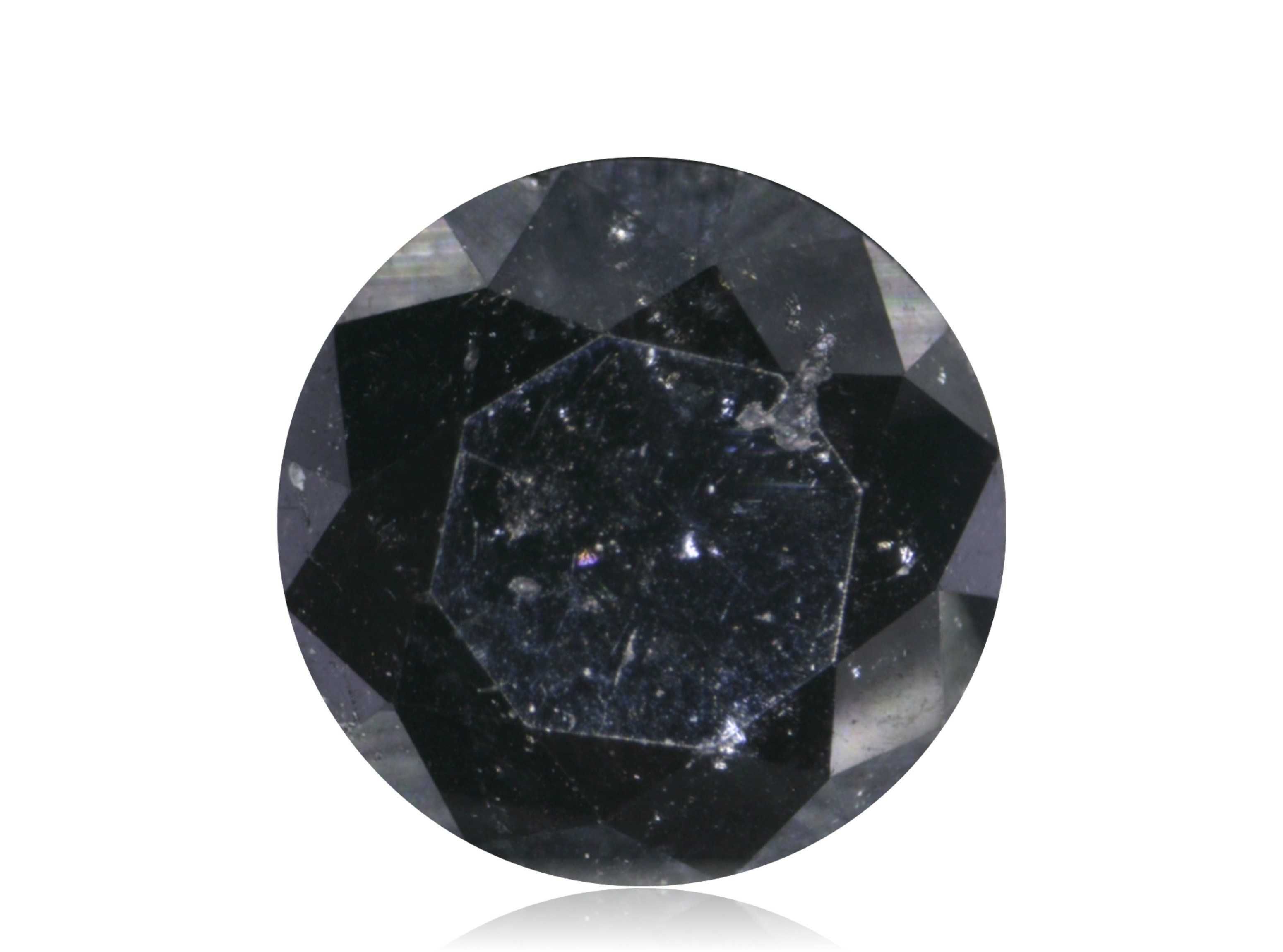 Diament 0.44ct Czarny Brylant