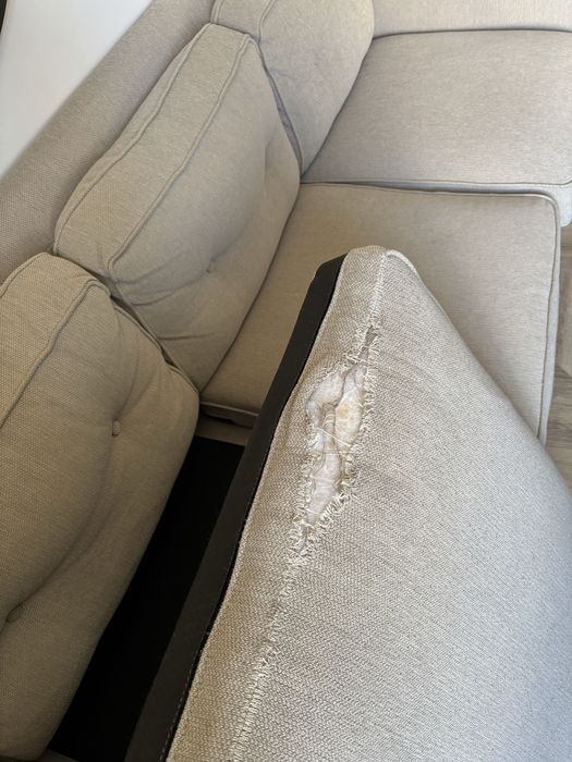 Sofa/kanapa Froslov IKEA Beżowa 3-osobowa