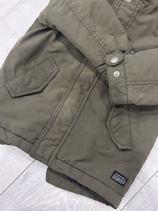 Парка zara куртка