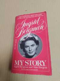 Livro My Story Ingrid Bergman and Alan Burgess + Postal/Photo