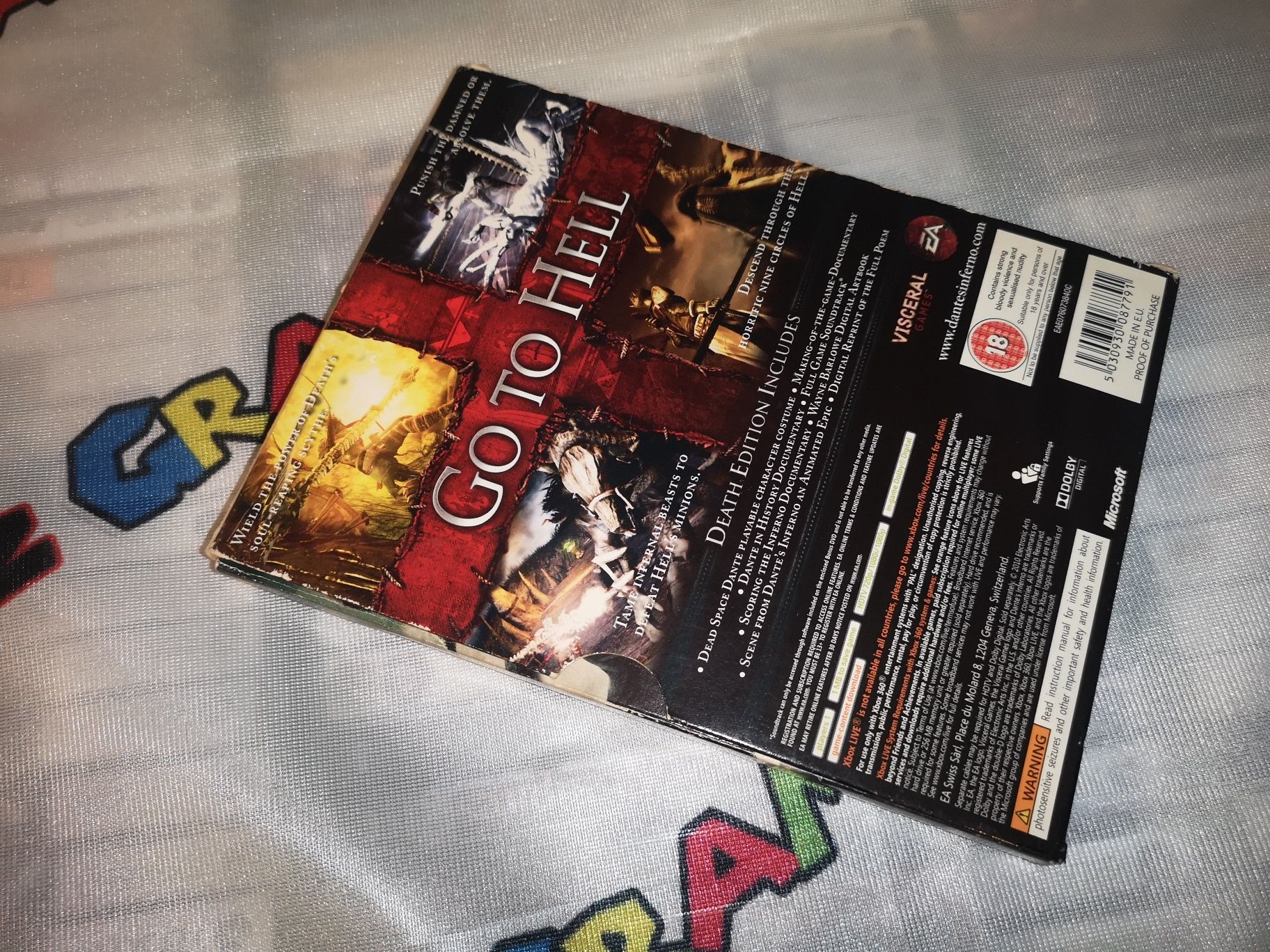 Dante Inferno DEATH EDITION Xbox 360 (Limitowana) rzadkość