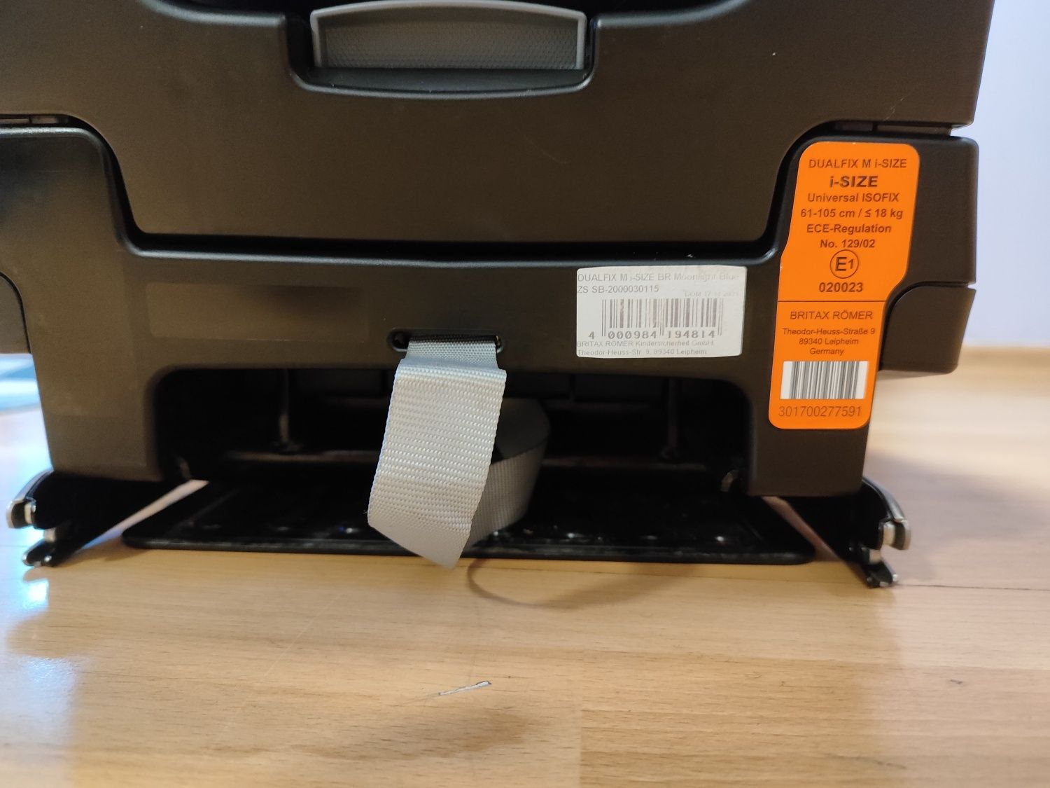 Fotelik samochodowy Britax Romer dualfix m i size