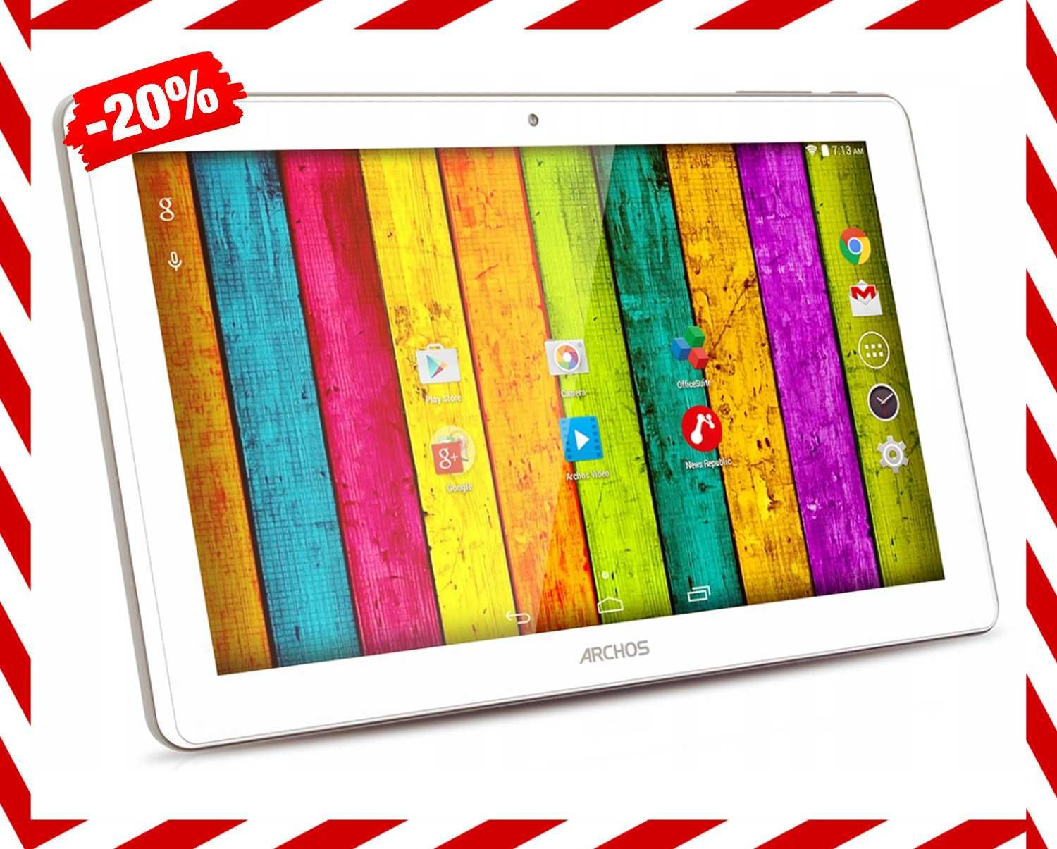 NOWOCZESNY TABLET 10" HDMI 16GB WiFi BT Android *Wyprzedaż*