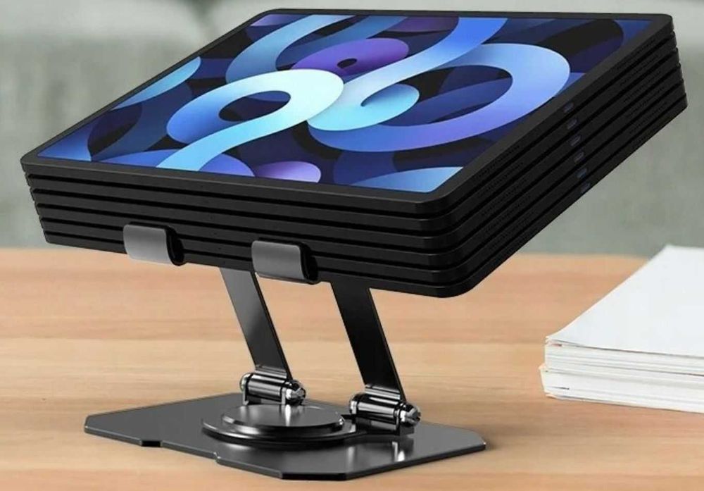 Stojak na tablet 4-16" składany, regulowany, metalowy 04134