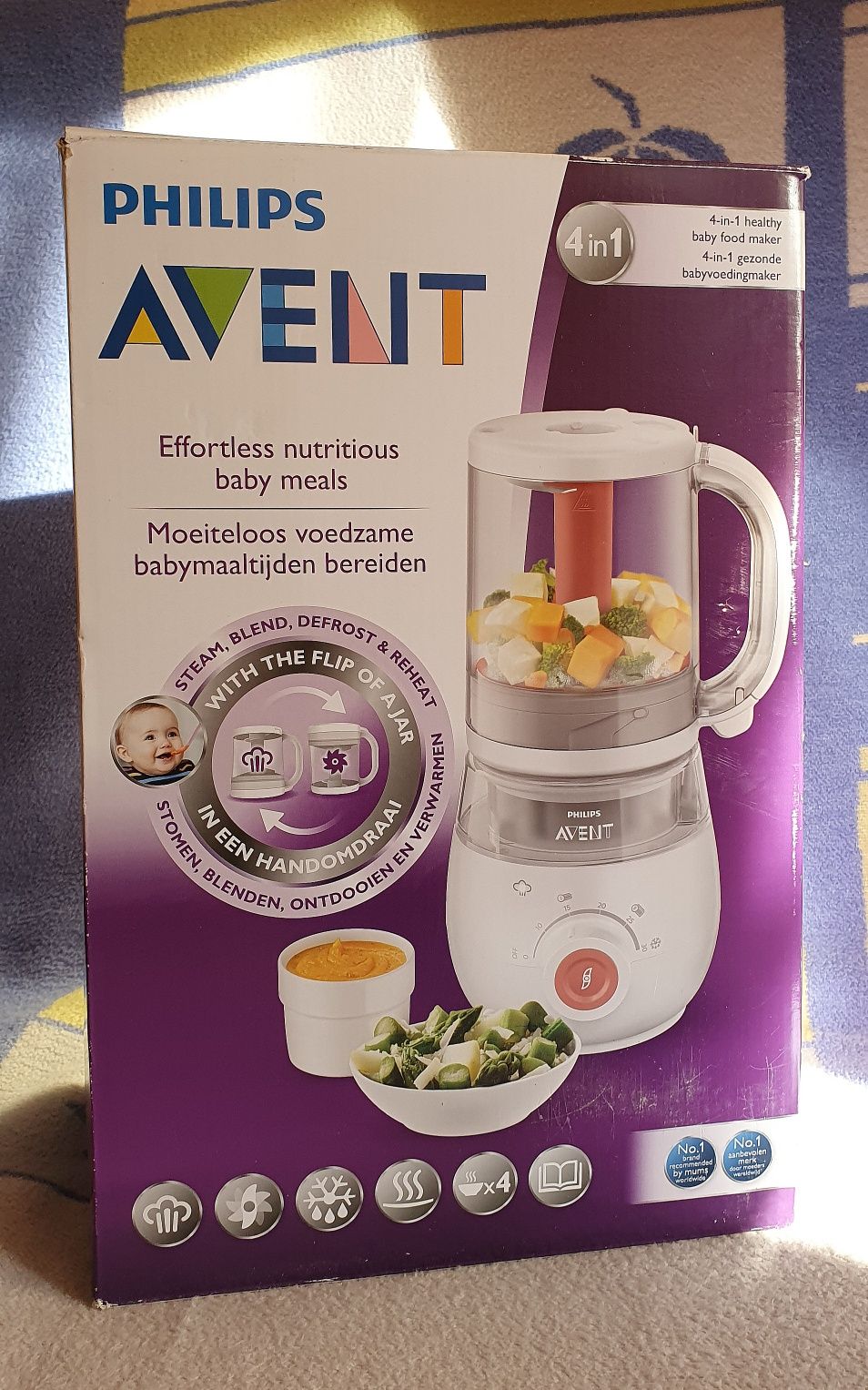 Philips Avent Блендер Пароварка для дитячих страв