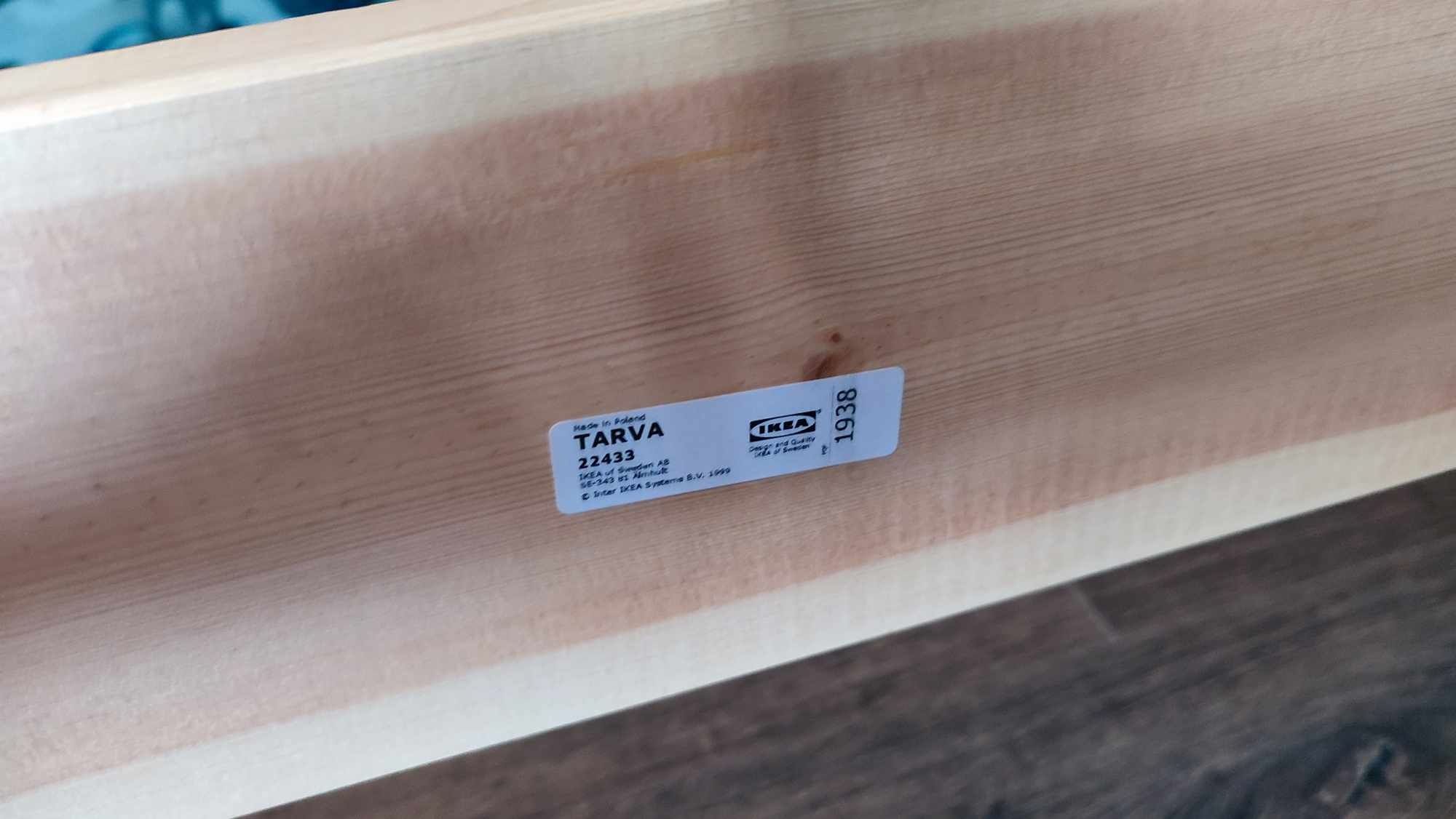 Rama łóżka IKEA Tarva 90 x 200cm