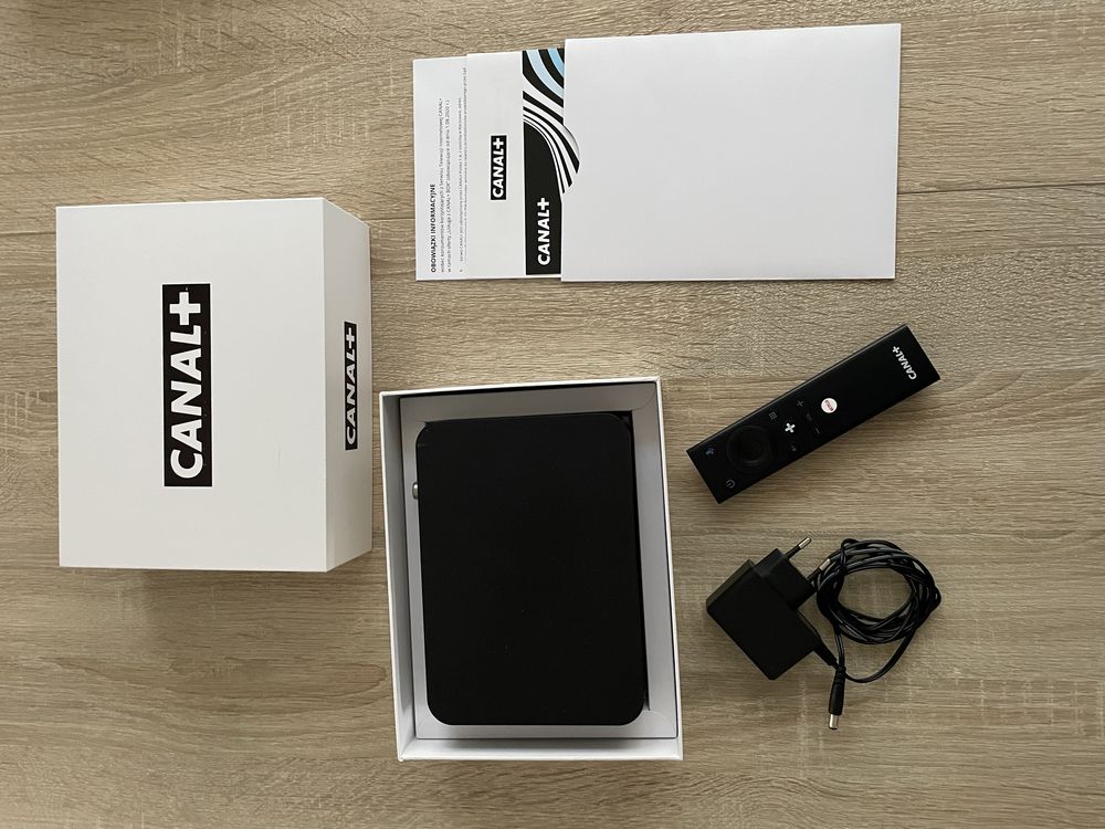 Canal+ Box 4K dekoder odbiornik telewizyjny Canal plus