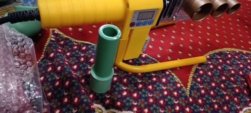 Máquina para soldar ppr com mala polifusora con tesoura de corte

entr