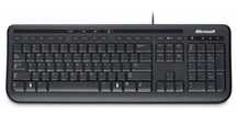 Microsoft Wired Keyboard 600 czarna