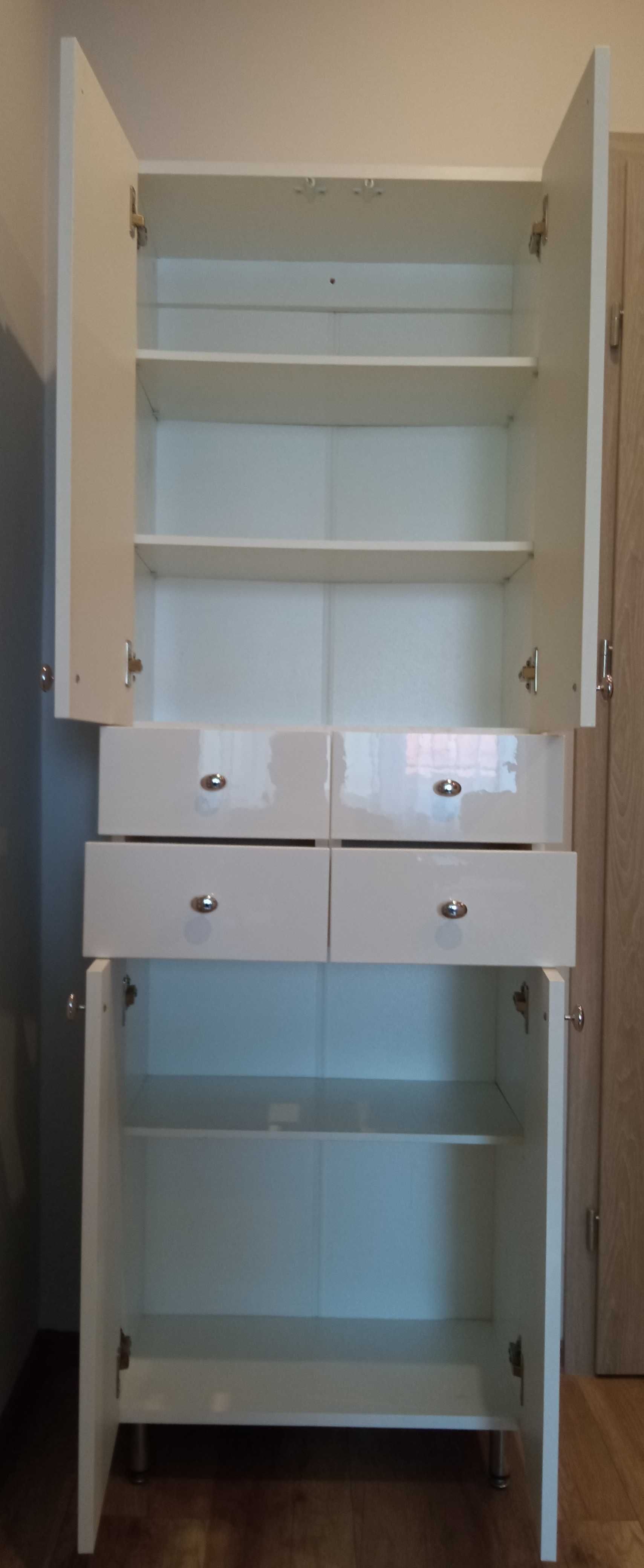 szafka łazienkowa biała 60 cm