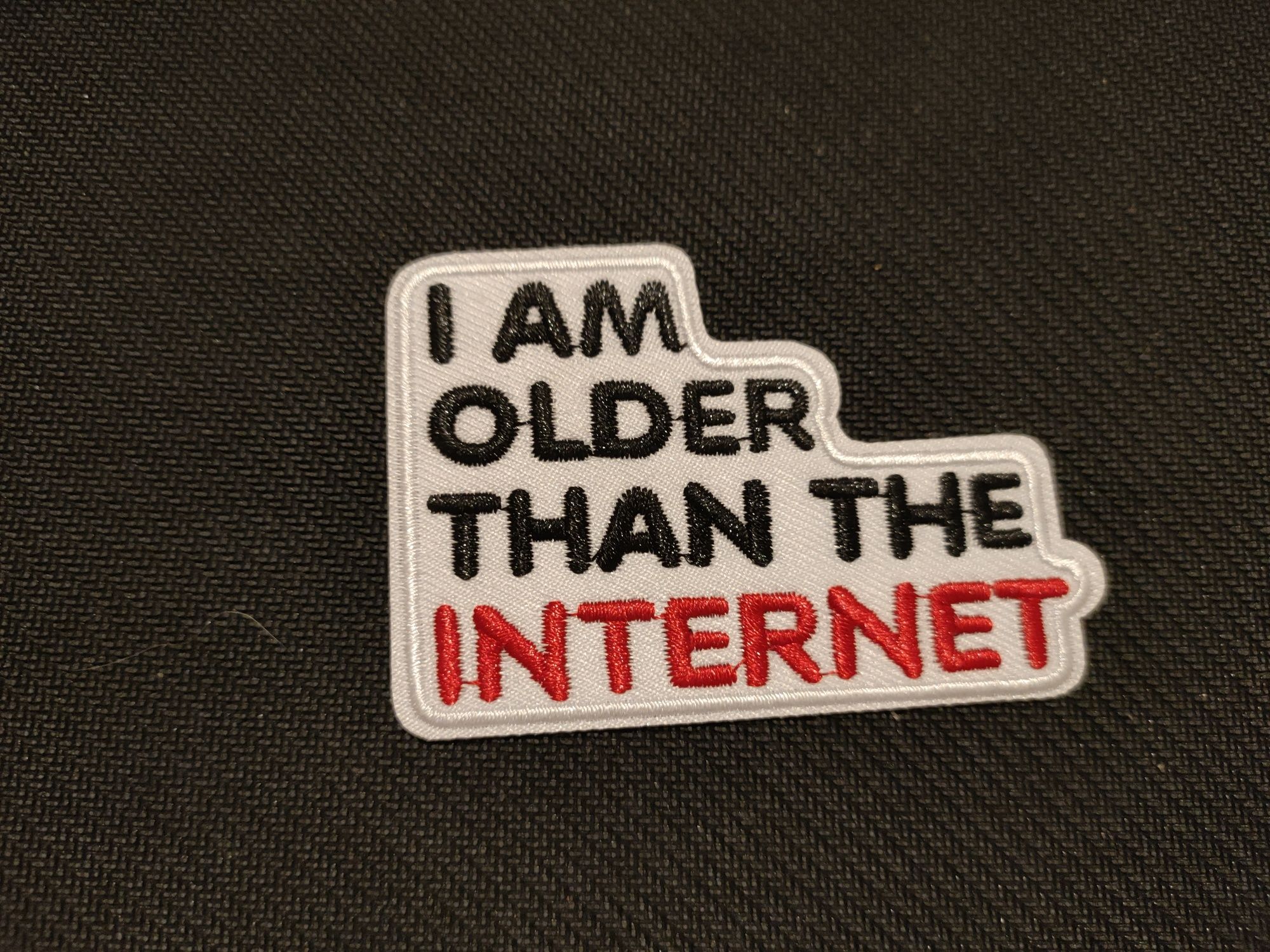 Patch com  frase