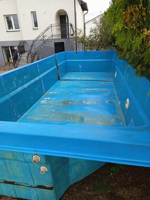Używany basen do montażu rozmiar 3,5m x 9m x 1,6m
