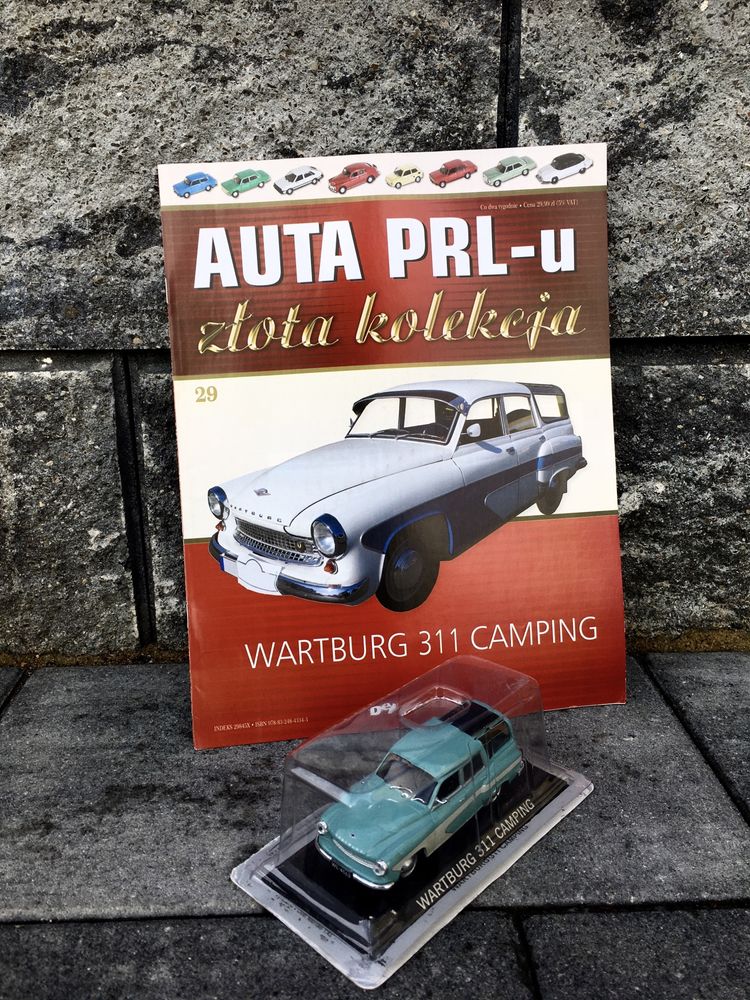 Czasopismo - WARTBURG 311 CAMPING-auta PRL,model,auta,kolekcja