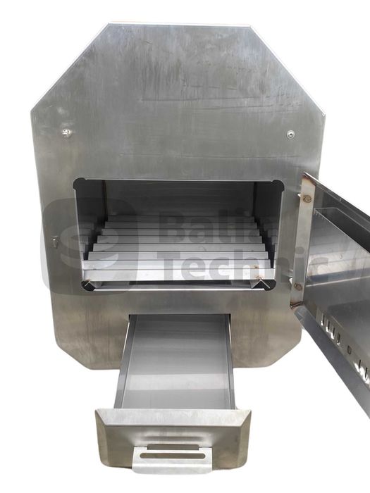 Piec do Bali / Jacuzzi ogrodowego 70 cm z kominem i daszkiem