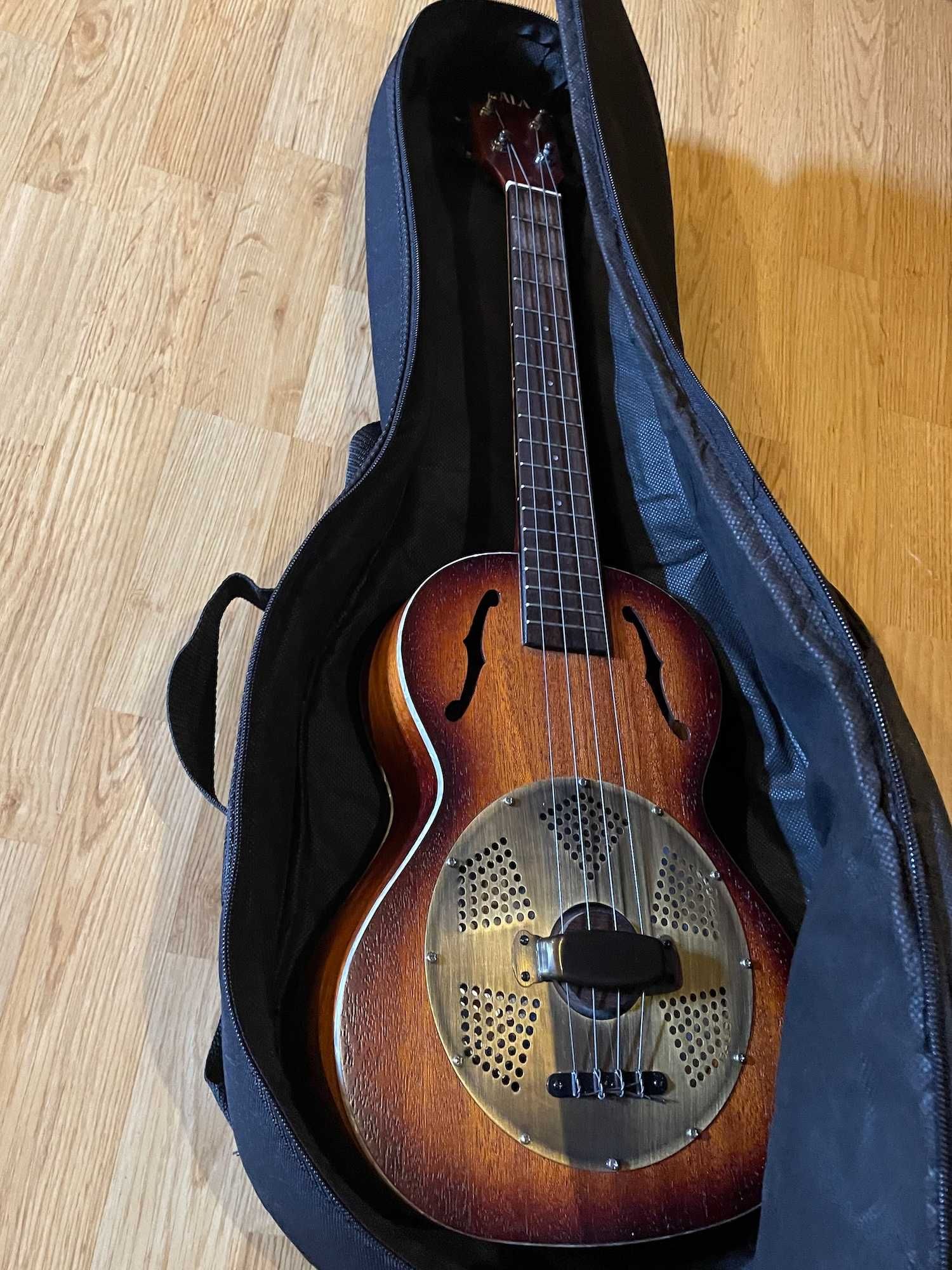 Kala Resonator Brass Tenor Ukulele