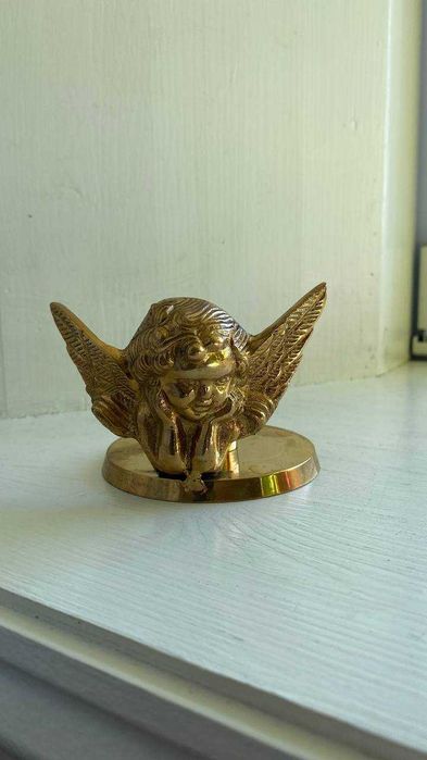 Свічник Янгол бронза