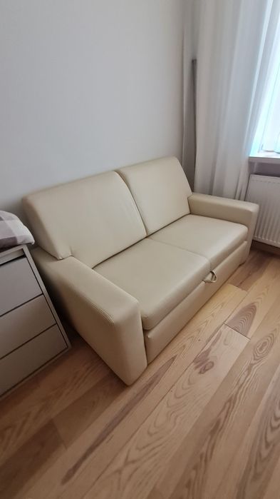 Kanapa z funkcją spania +skrzynia *stan jak nowa