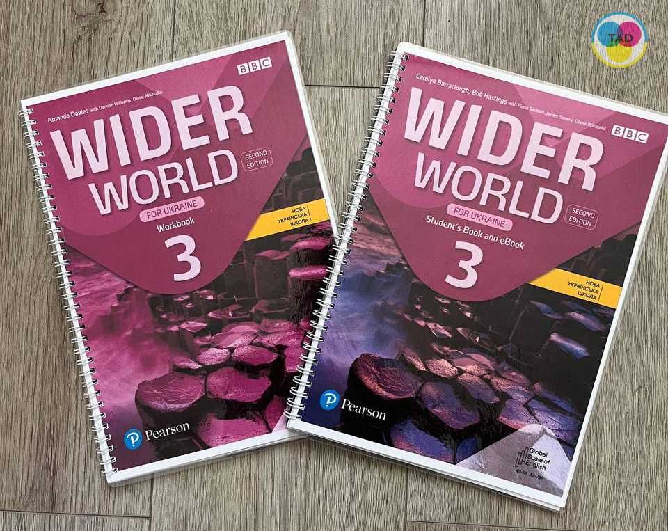 Wider World ( Second Edition) for Ukraine НУШ всі рівні – 1, 2, 3, 4