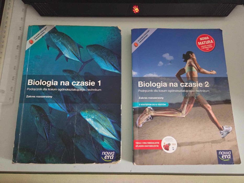 Biologia na czasie zestaw 1 i 2 część, z. rozszerzony