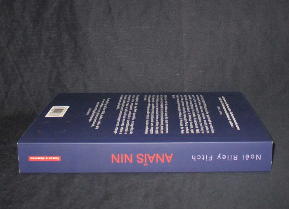 Livro Anaïs Nin Vida Literária e Erótica Noël Riley Fitch