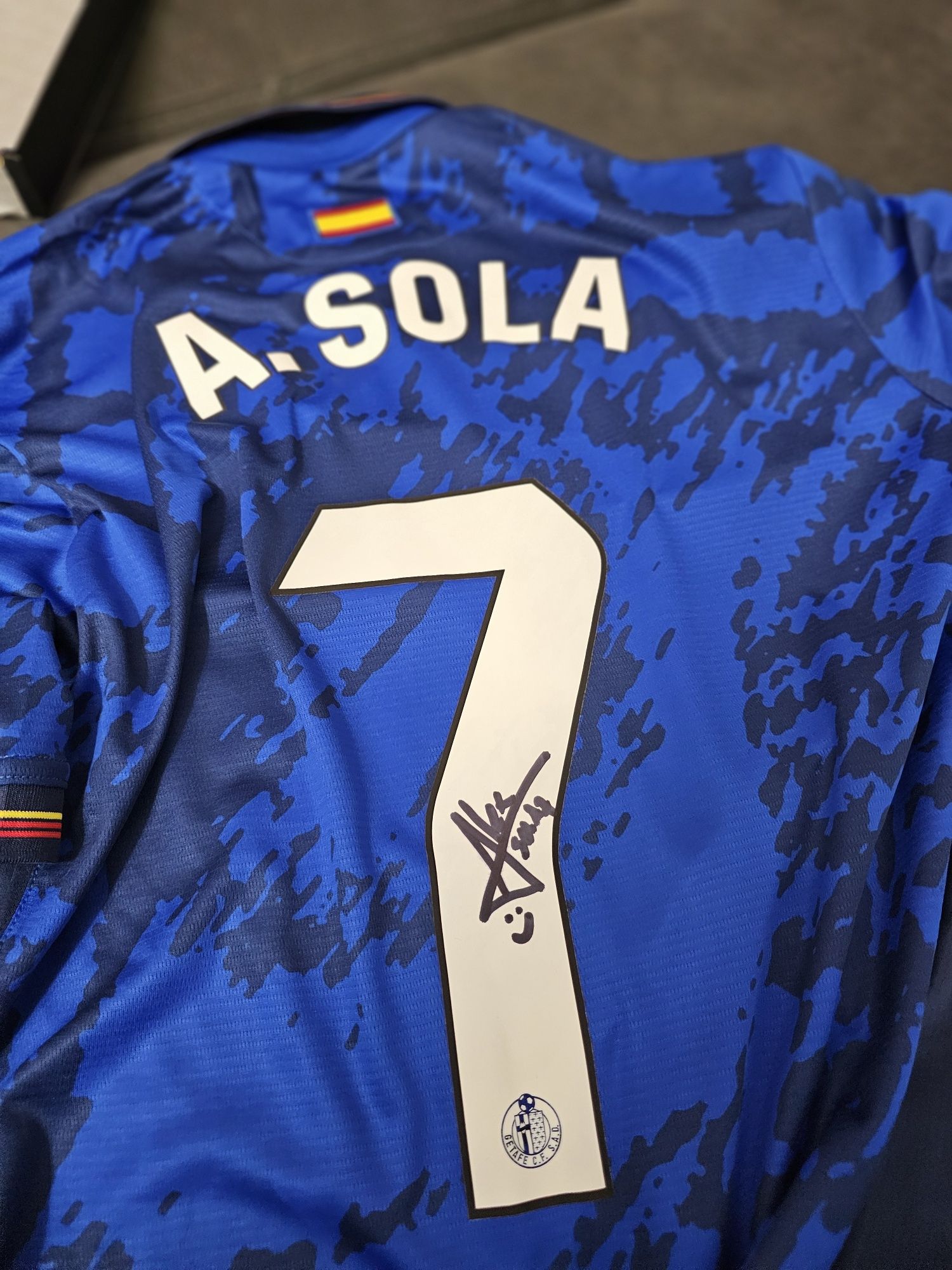 Camisola usada em assinada por Alex Sola - ATENTICADA
