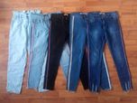 Jeansy Zara lampasy wysoki stan dżinsy r. 38 r. M