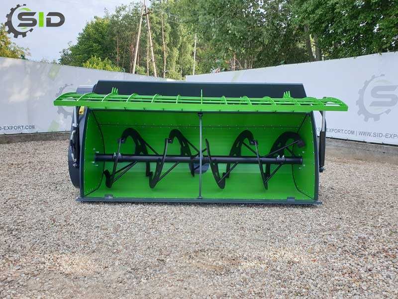 Mieszalnik do betonu Tornado, betoniarka łyżkowa 0,6 m3 1,5 m SID