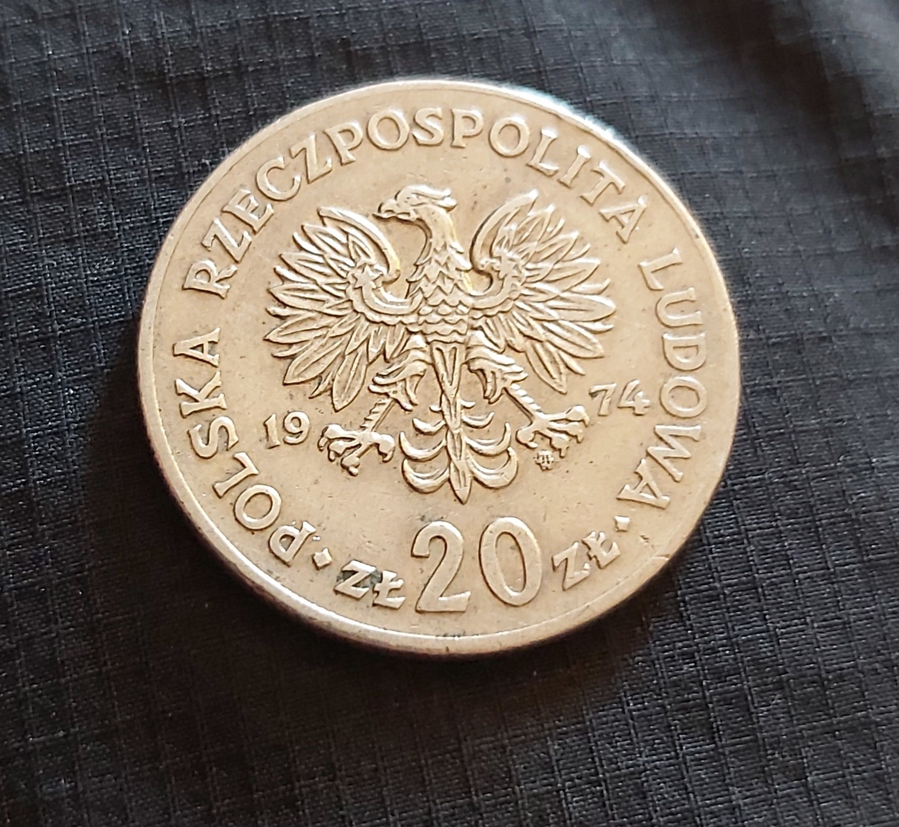 Moneta 20zł  1974 rok