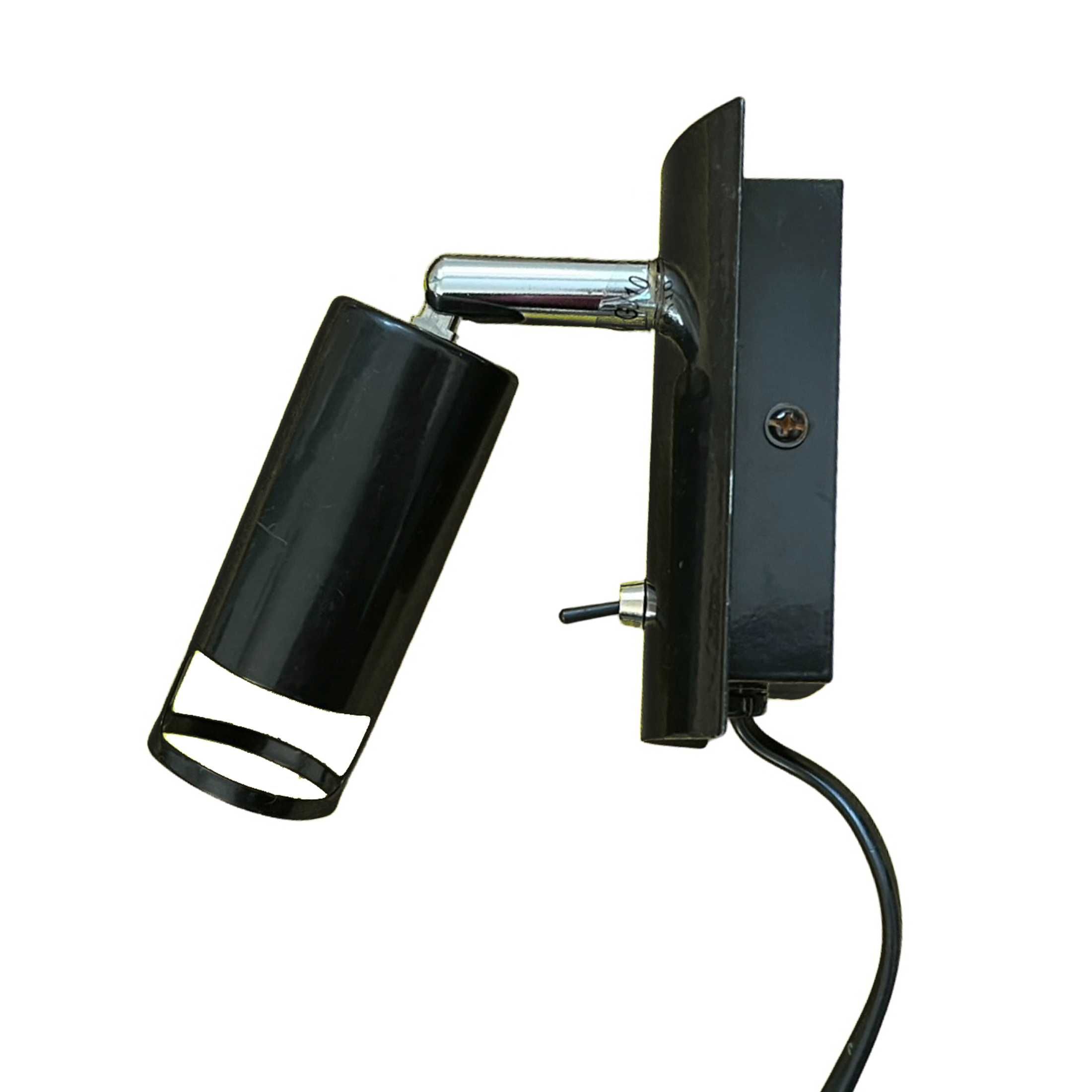 Minimalistyczny kinkiet lampka nocna Nordlux 7385, Niemcy lata 80.