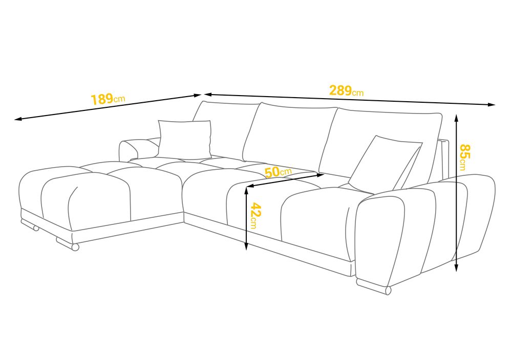 Szary narożnik L funkcja spania okazja outlet wysyłka promocja modny