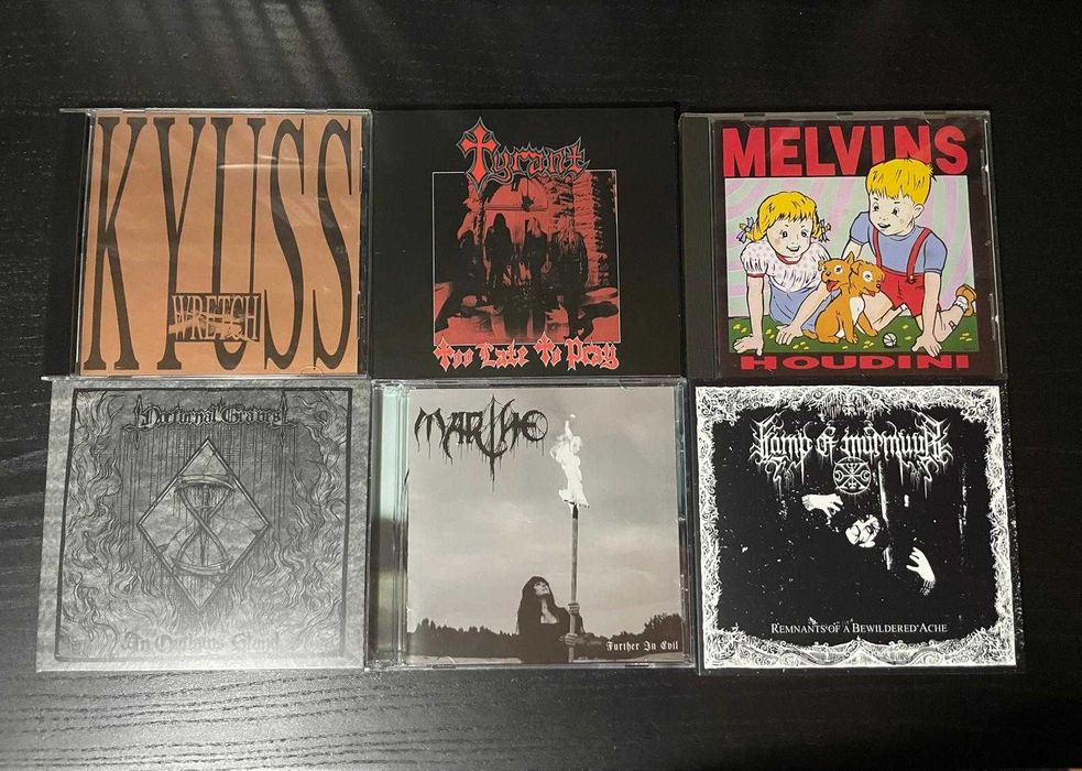 CD's e Cassetes de Metal (Black, Death, Thrash, Doom, Heavy)
