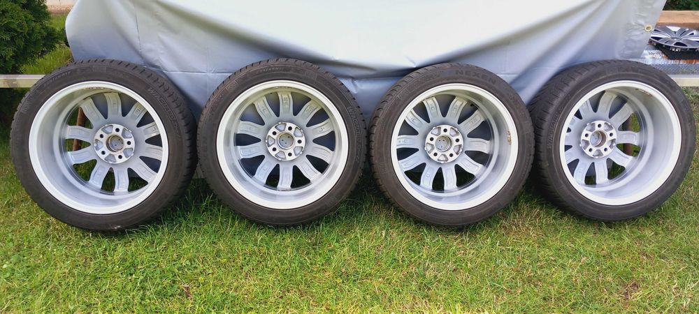 Koła zima PEUGEOT 7.5x17, 5x108, ET44, 65.1 + 225/45R17 M+S , 2019/20r