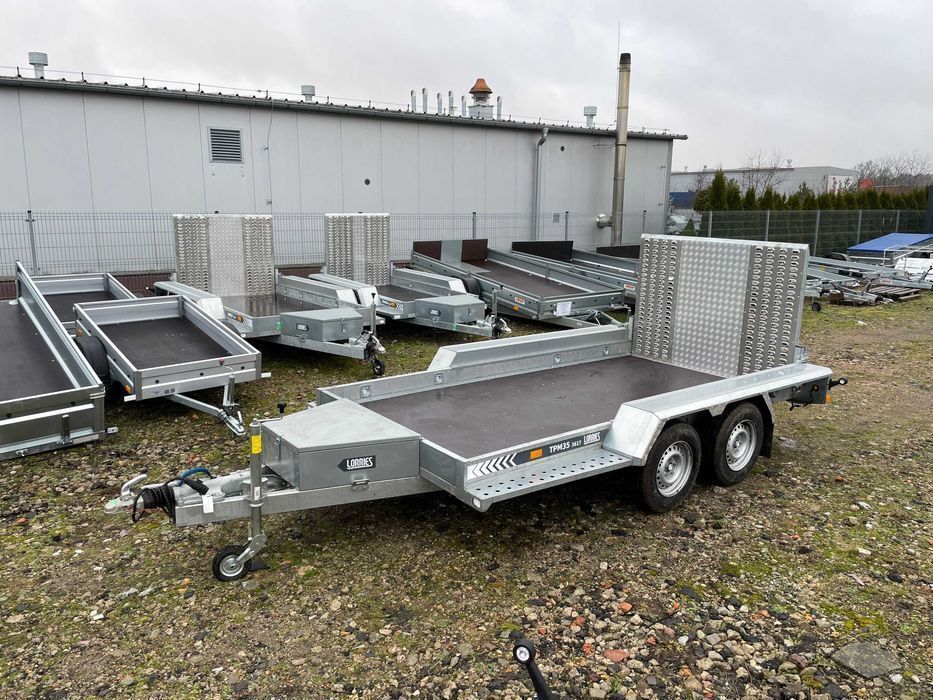 Laweta LORRIES 3500DMC pod koparkę 361x175 raty dostawa cała Polska