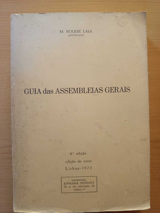 Guia das Assembleias Gerais, de M. Roque Laia
