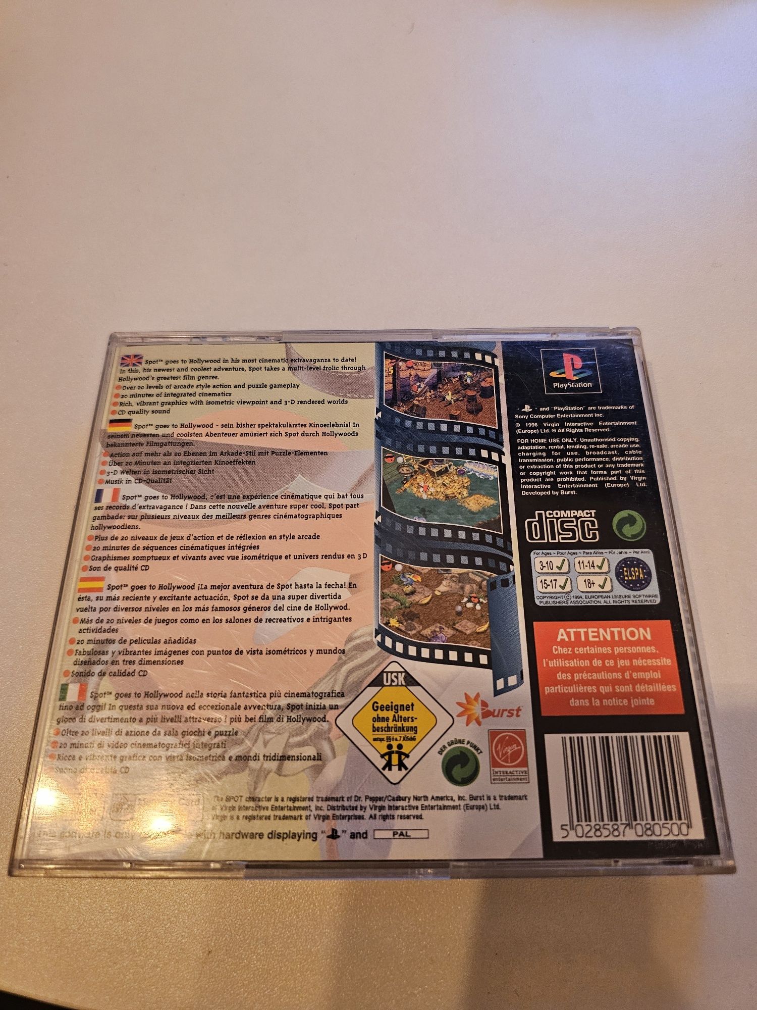 Spot Goes To Hollywood psx 3xa komplet