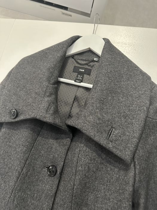 Жіноче вовняне пальто H&M розмір S-M