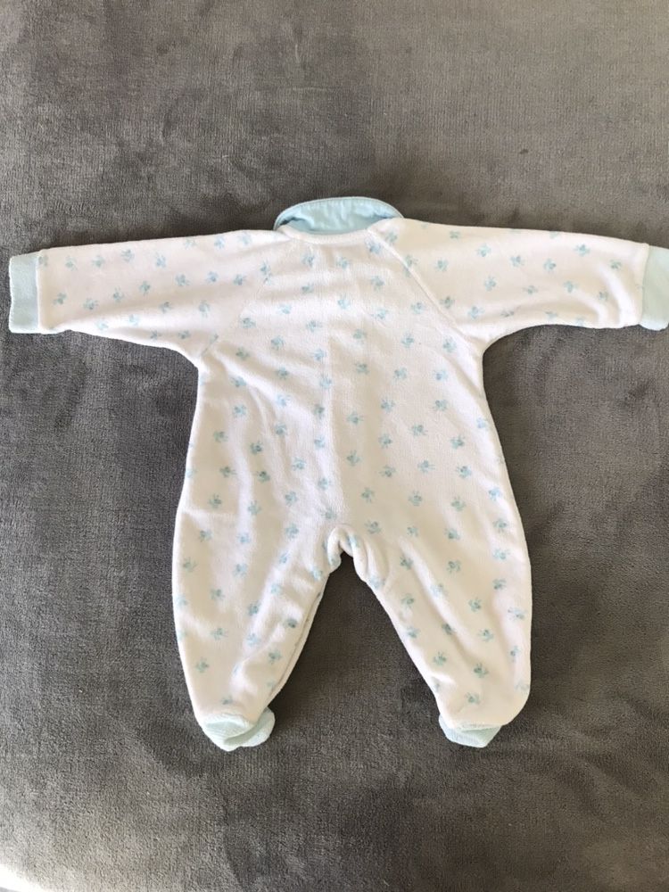 2 babygrows 1 mês para menino