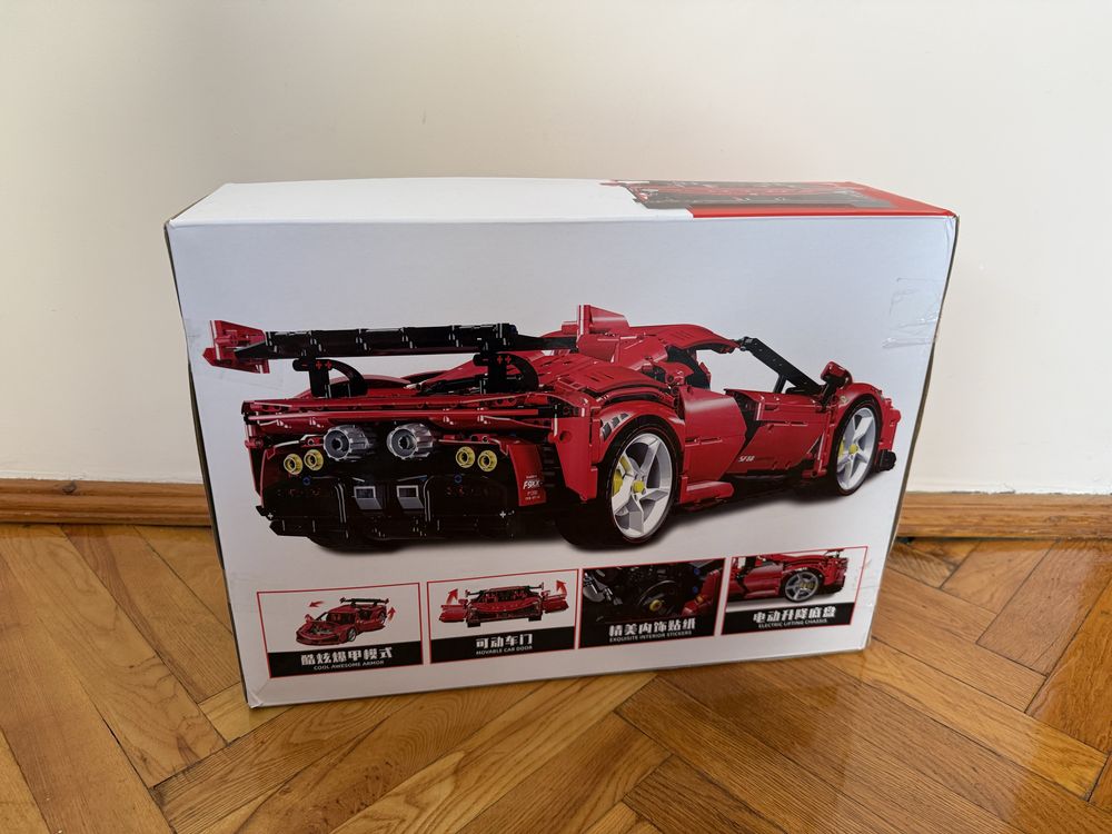Конструктор Technic Ferrari SF 90‼️лего феррарі 4260 деталей в коробці
