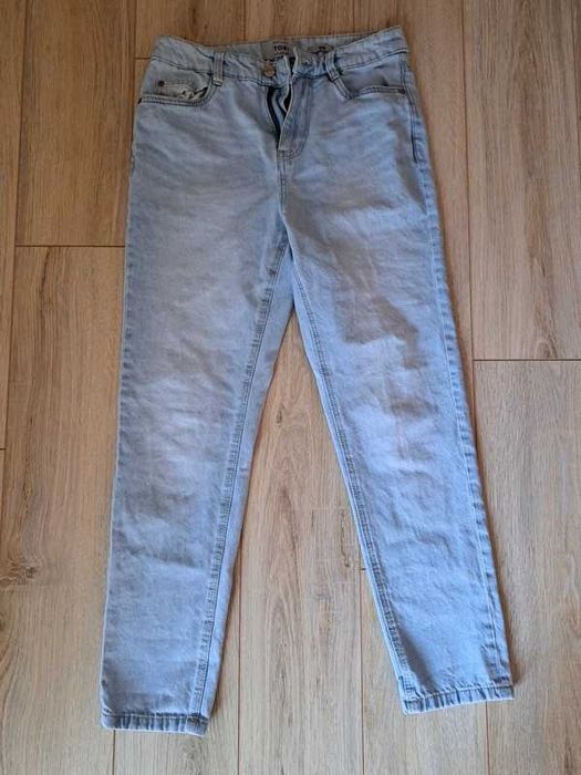 Spodnie jasne jeansy MOM New Look, rozm. 34/ XS